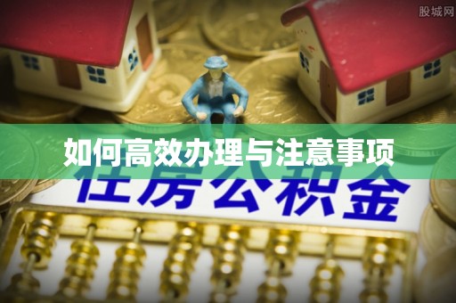 红桥如何高效办理与注意事项