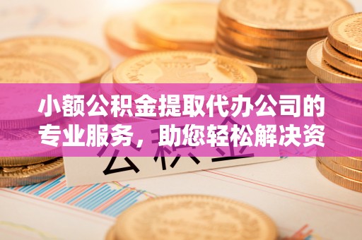 红桥小额公积金提取代办公司的专业服务，助您轻松解决资金难题