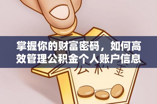 红桥掌握你的财富密码，如何高效管理公积金个人账户信息
