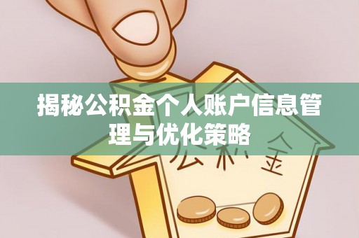 红桥揭秘公积金个人账户信息管理与优化策略