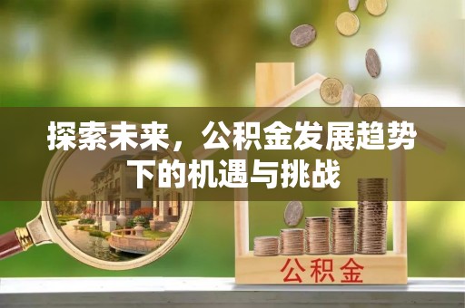 红桥探索未来，公积金发展趋势下的机遇与挑战