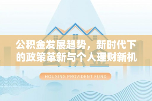 红桥公积金发展趋势，新时代下的政策革新与个人理财新机遇