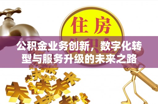 红桥公积金业务创新，数字化转型与服务升级的未来之路