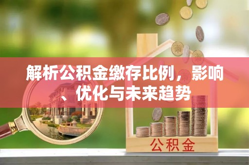红桥解析公积金缴存比例，影响、优化与未来趋势