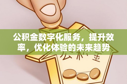 红桥公积金数字化服务，提升效率，优化体验的未来趋势