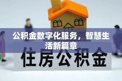 红桥公积金数字化服务，智慧生活新篇章