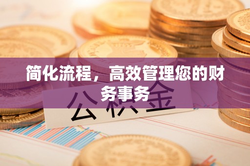 红桥简化流程，高效管理您的财务事务